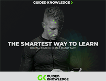 Tablet Screenshot of guidedknowledge.com